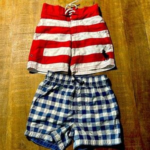 Size 4 Boys Swim Trunks